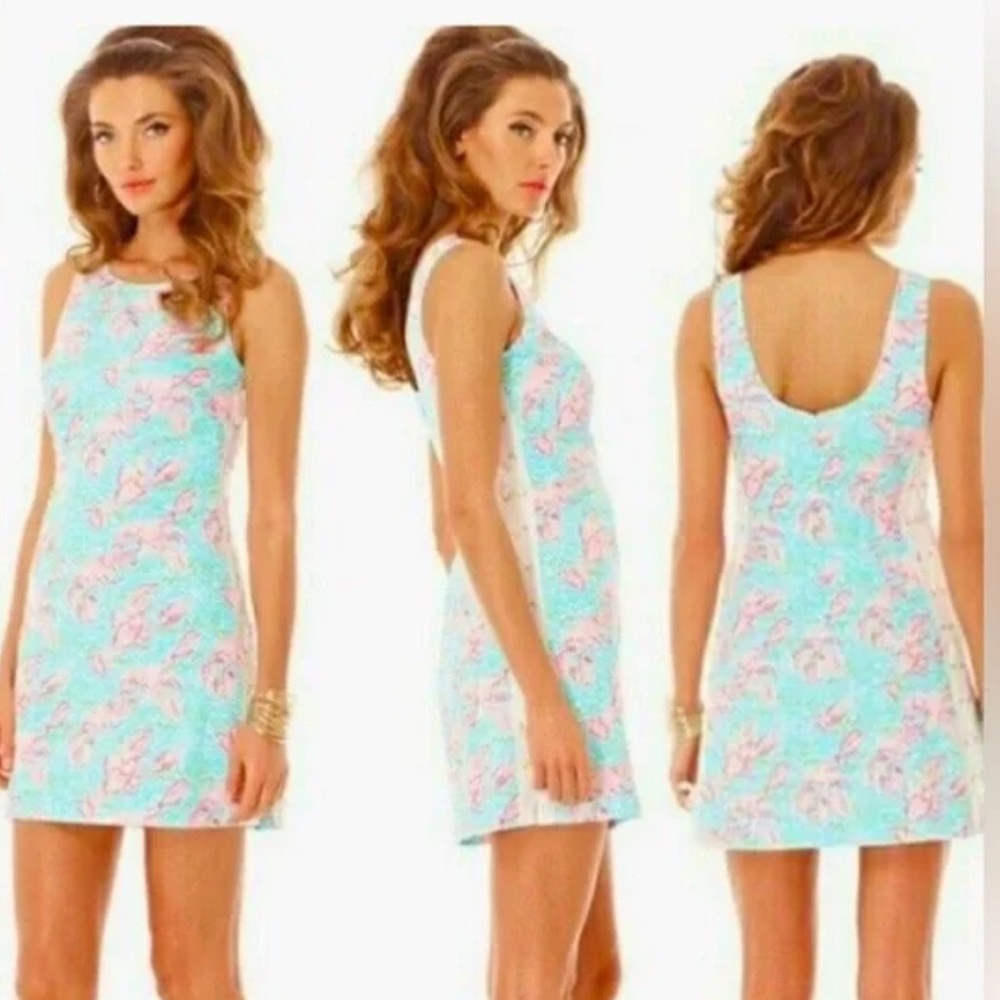 Lilly Pulitzer Lobstah Roll Dress Size 0 - Holy Grail Hard to Find! 💖💗🎀
